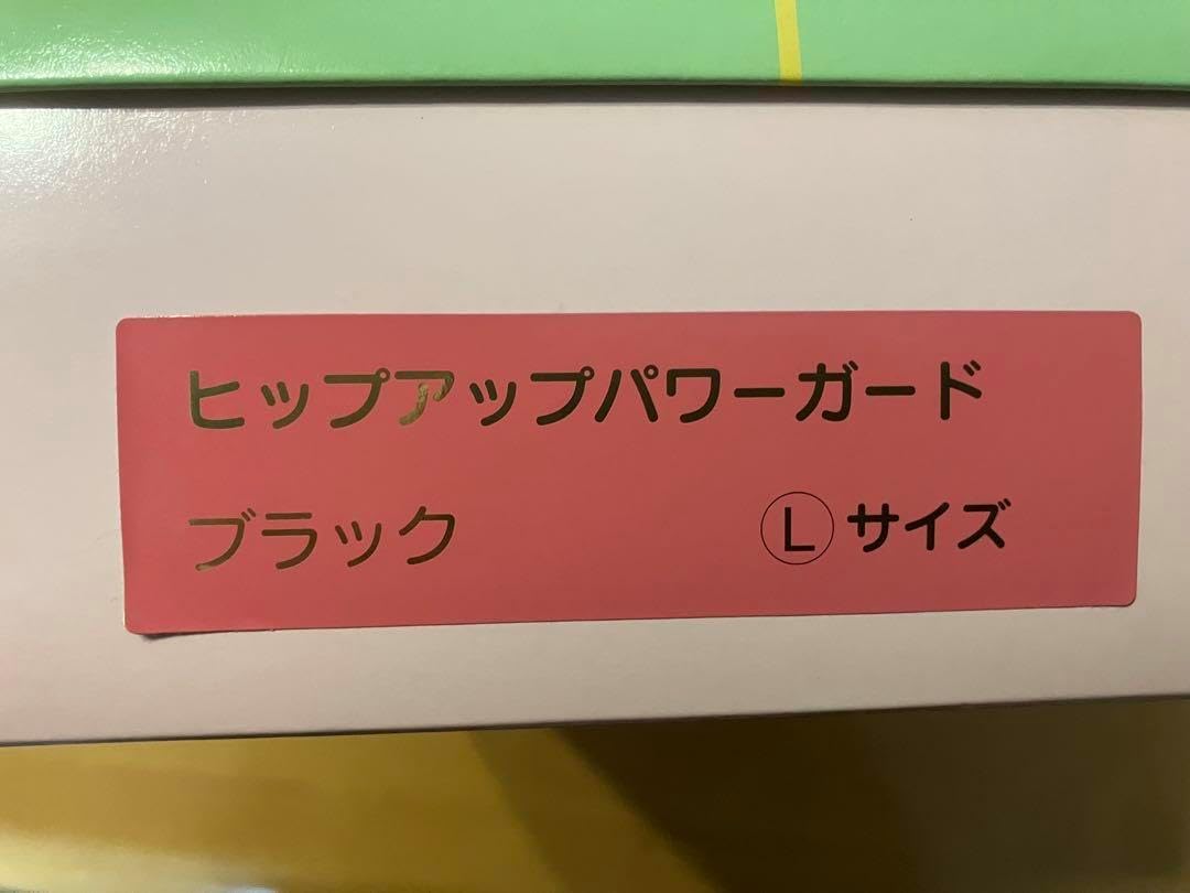 ヒップアップパワーガード ブラック Lサイズ 2枚 日本直販